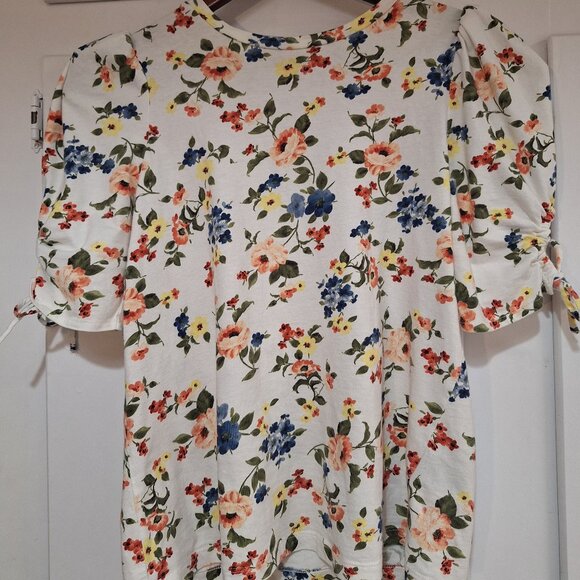 White Floral Blouse - Picture 5 of 8